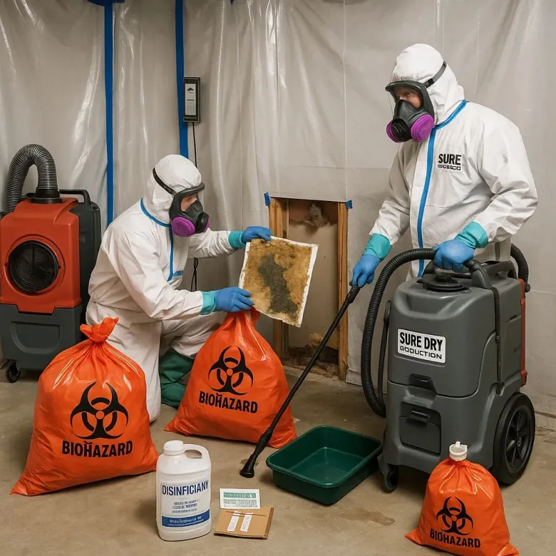 Contaminated Water Handling Protocols process in Poteet, TX