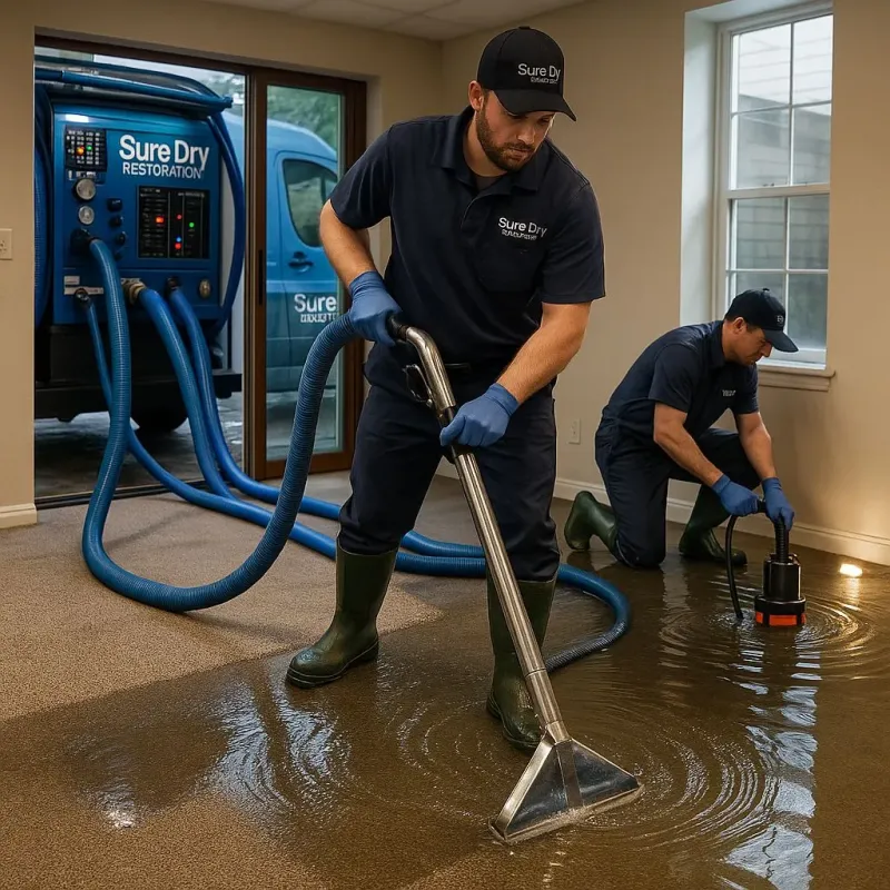 Water Extraction and Removal process in Poteet, TX